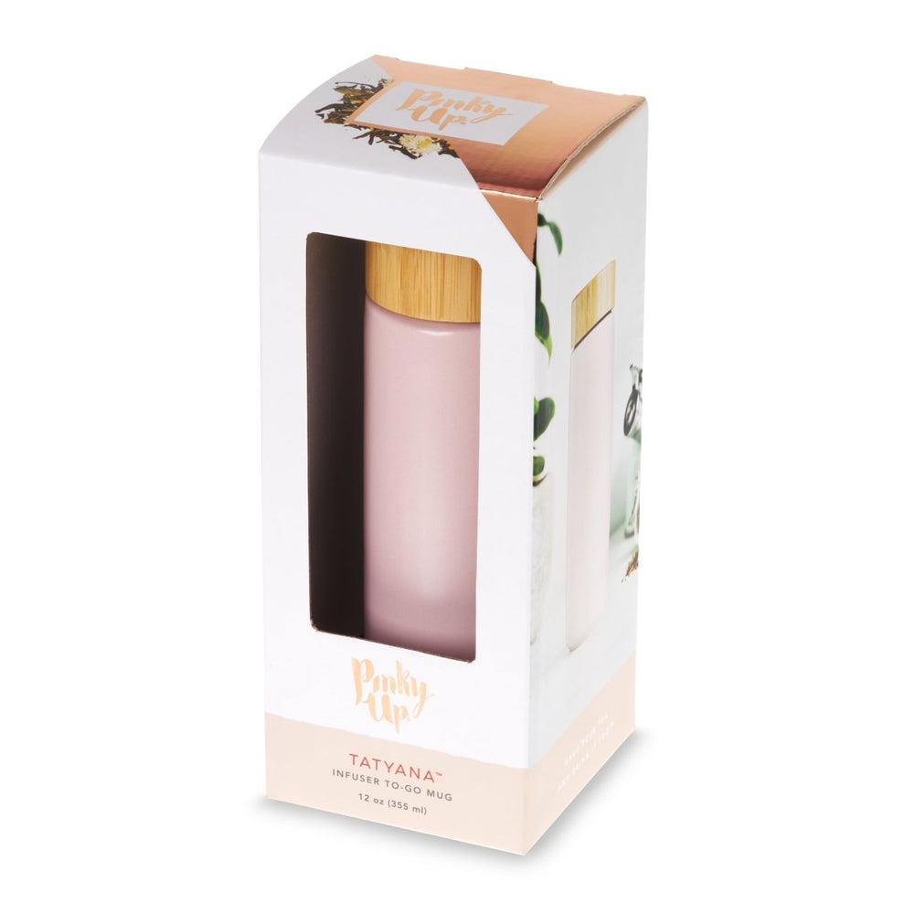 
                      
                        Pinky Up Tea Tatyana Ceramic To - Go Infuser Mug in Lavender - lily & onyx
                      
                    