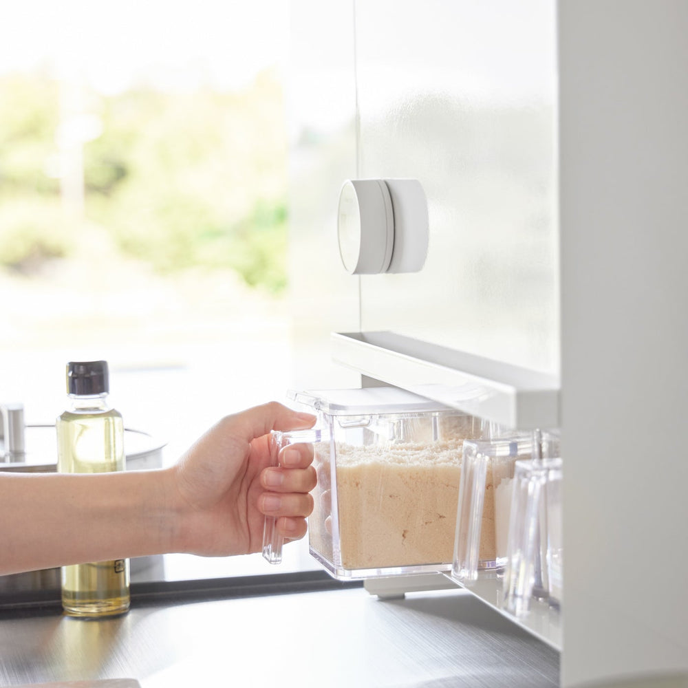 
                      
                        Concealable Steel Spice Rack
                      
                    