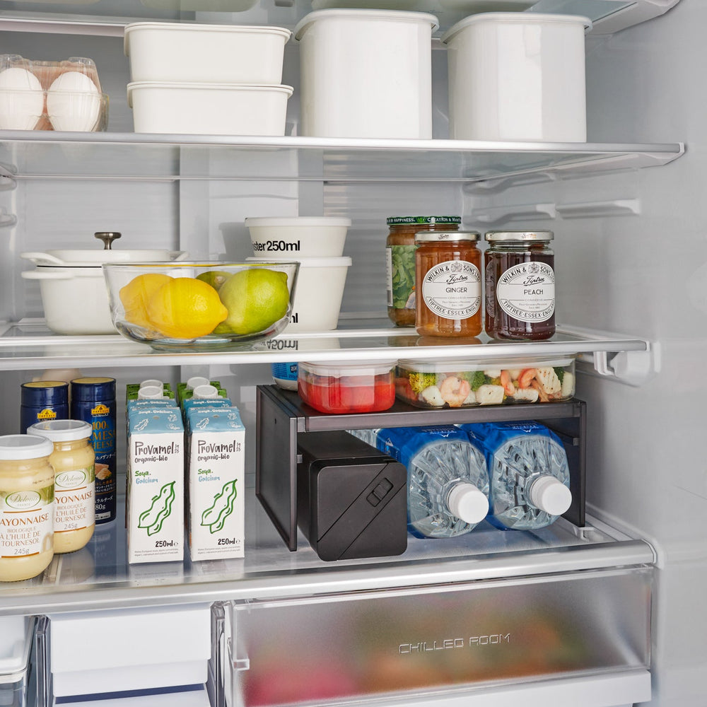 
                      
                        Expandable Refrigerator Riser Shelf
                      
                    