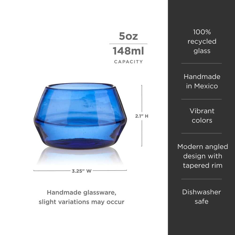 
                      
                        Viski Tequila Copita Glass, Cobalt - lily & onyx
                      
                    