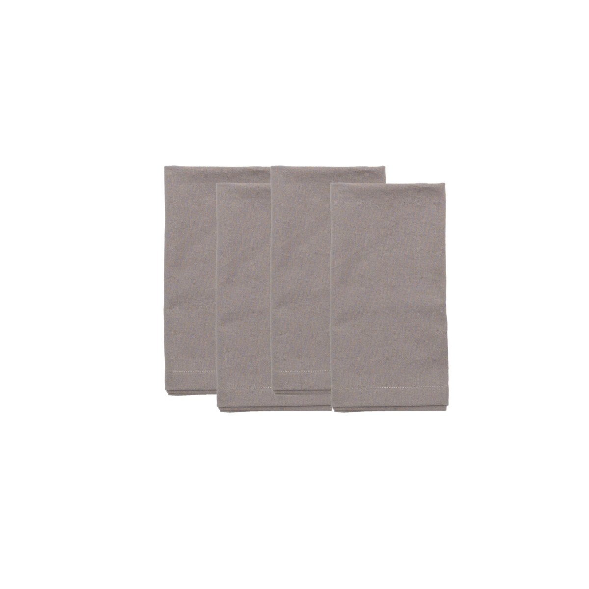 texxture Anyday™ Cotton Napkins, Gray - Set of 4