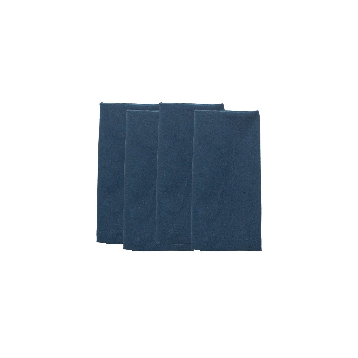 texxture Anyday™ Cotton Napkins, Navy - Set of 4