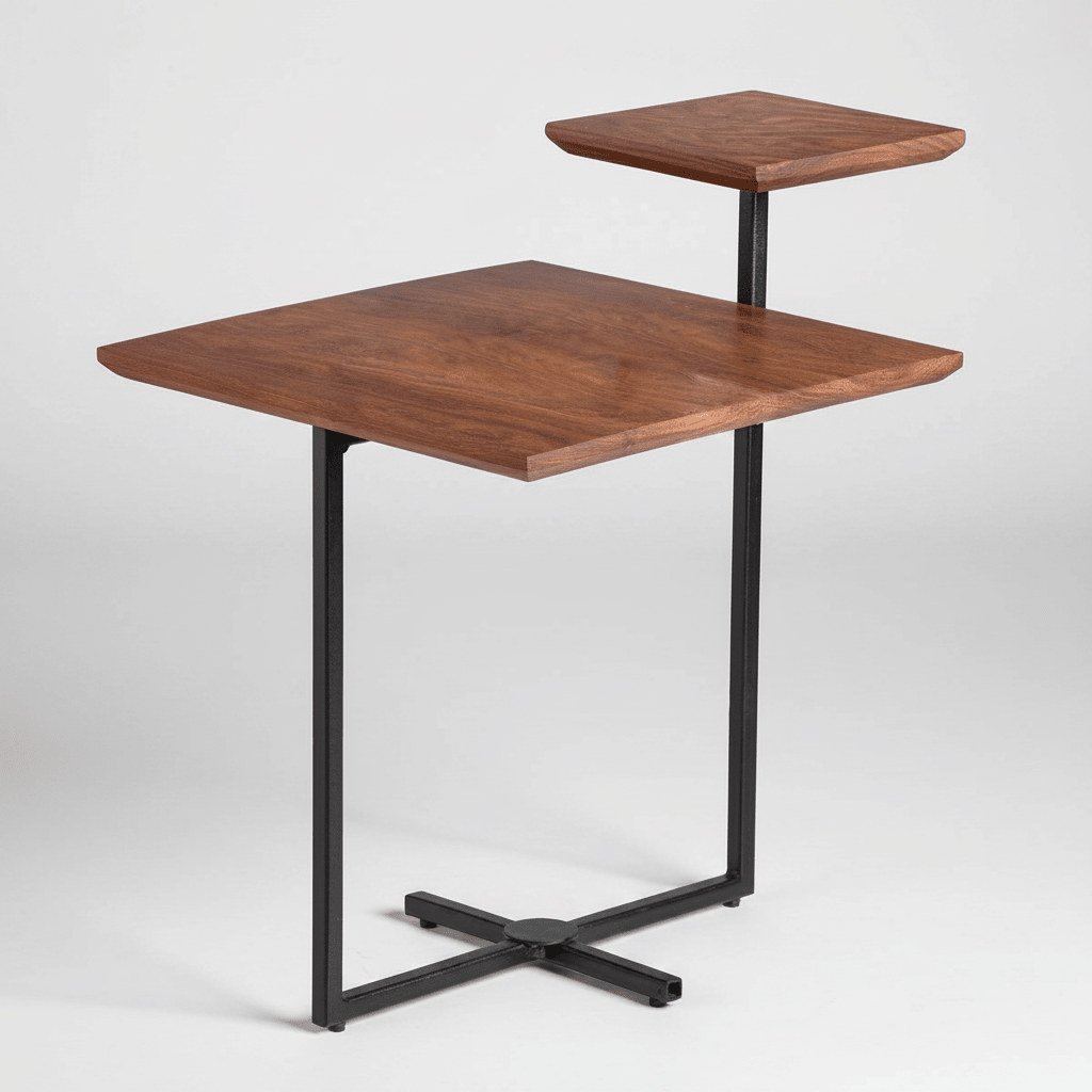 texxture Brooklyn™ Two-Tier Sheesham Wood Side Table