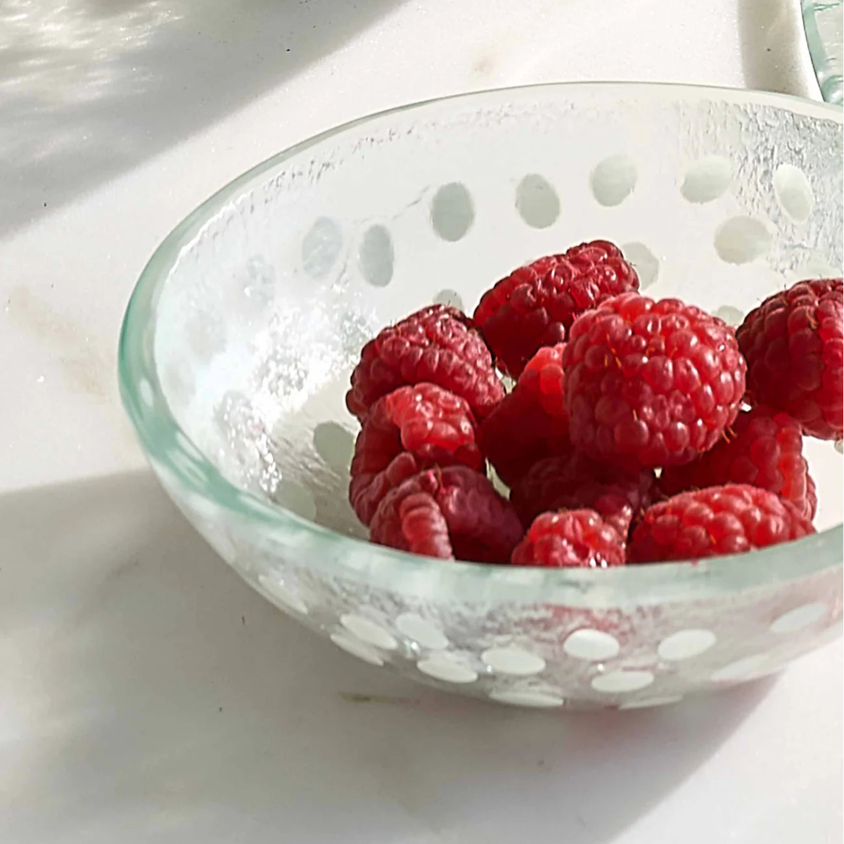 texxture Kalista™ Fused Glass Bowl - 4.7" Hand - Painted Serving Dish