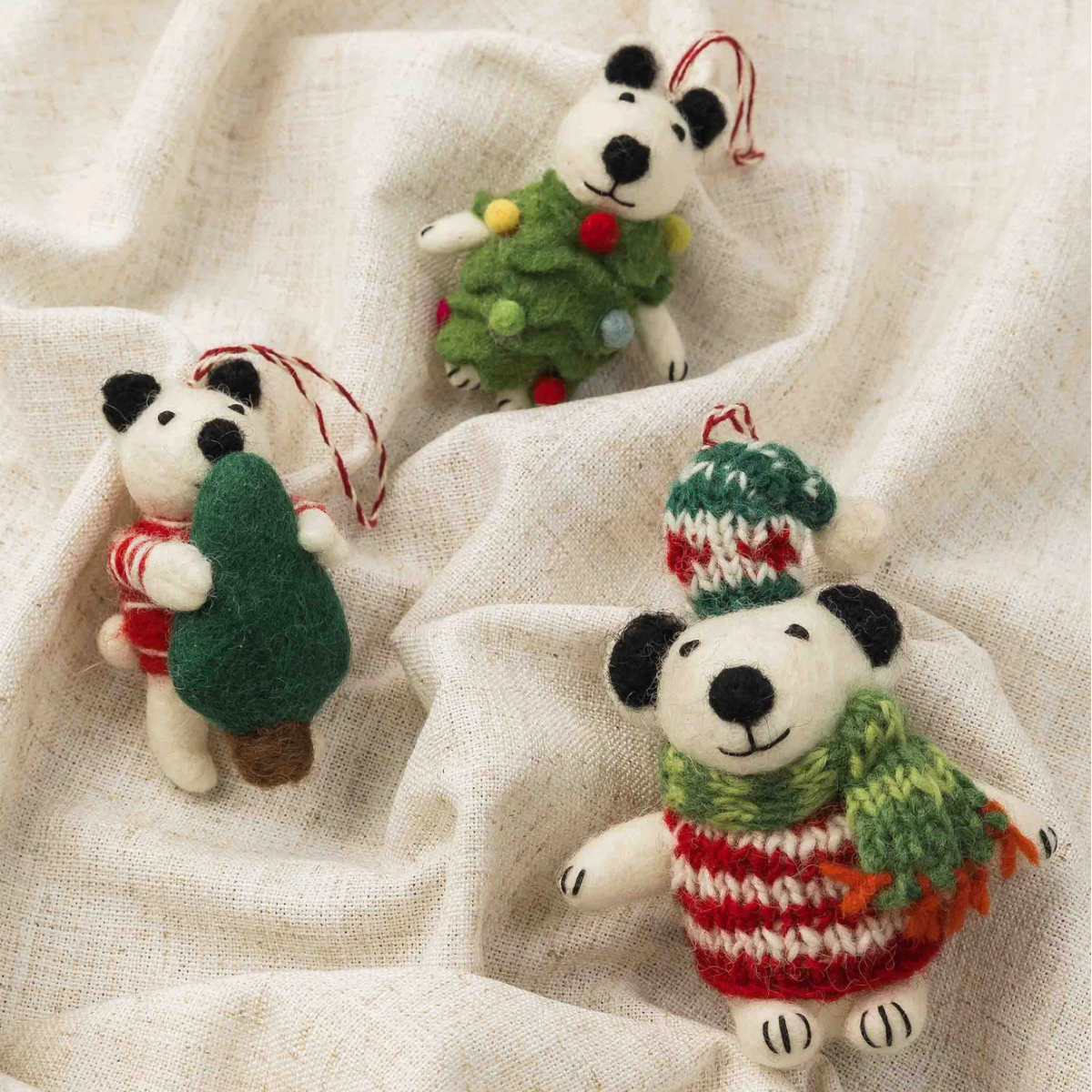 texxture Lilliput™ Decorative Dog Ornaments, Set of 3