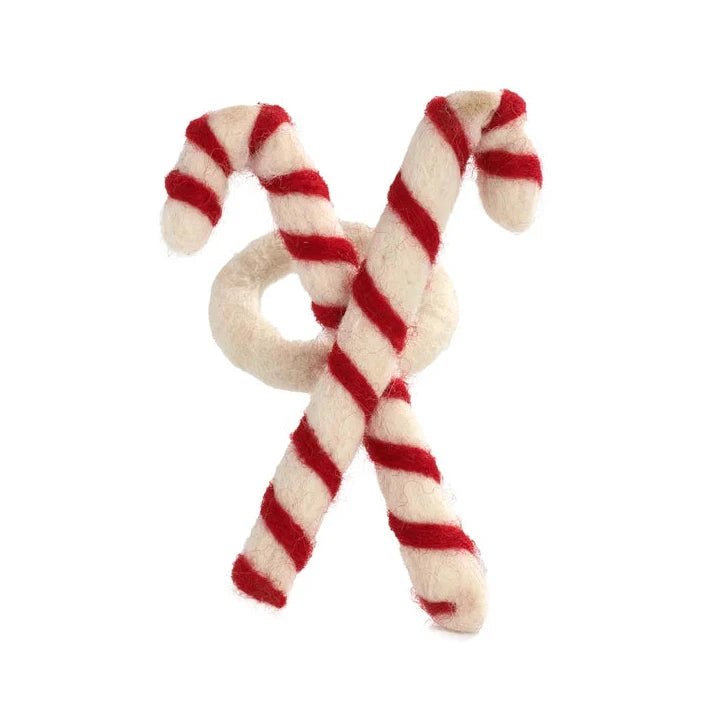 texxture Lilliput™ Wool Felt Bottle Toppers | Festive Holiday Wine & Spirits Gift Decoration