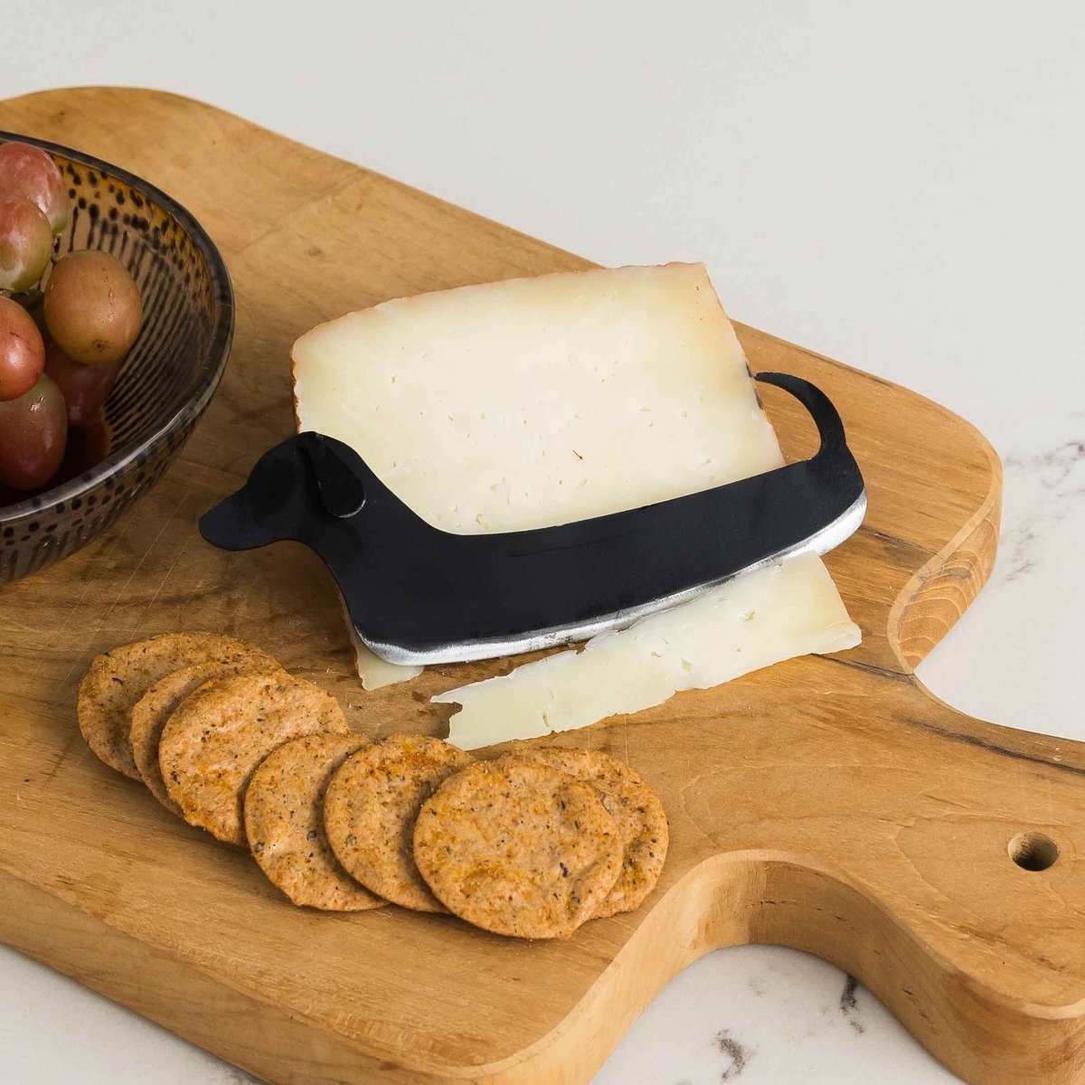 texxture Milo™ Hand Forged Iron Dachshund Cheese Knife