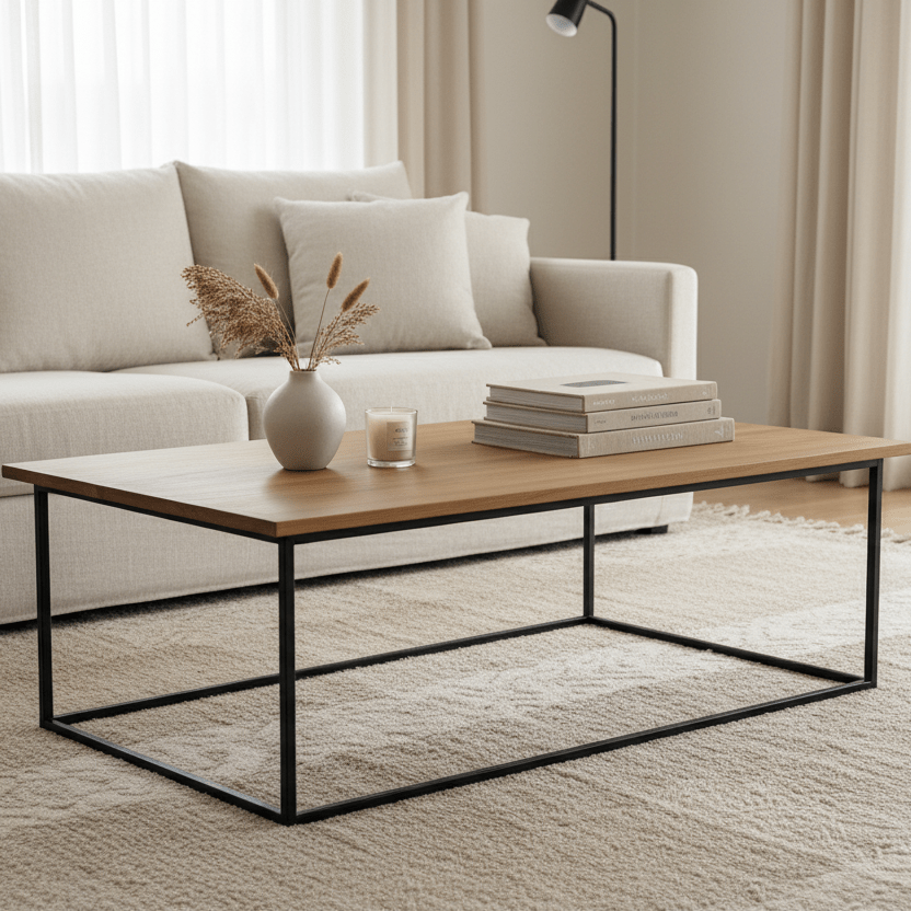 texxture Pietra™ Reclaimed Teak Wood Coffee Table – 56"