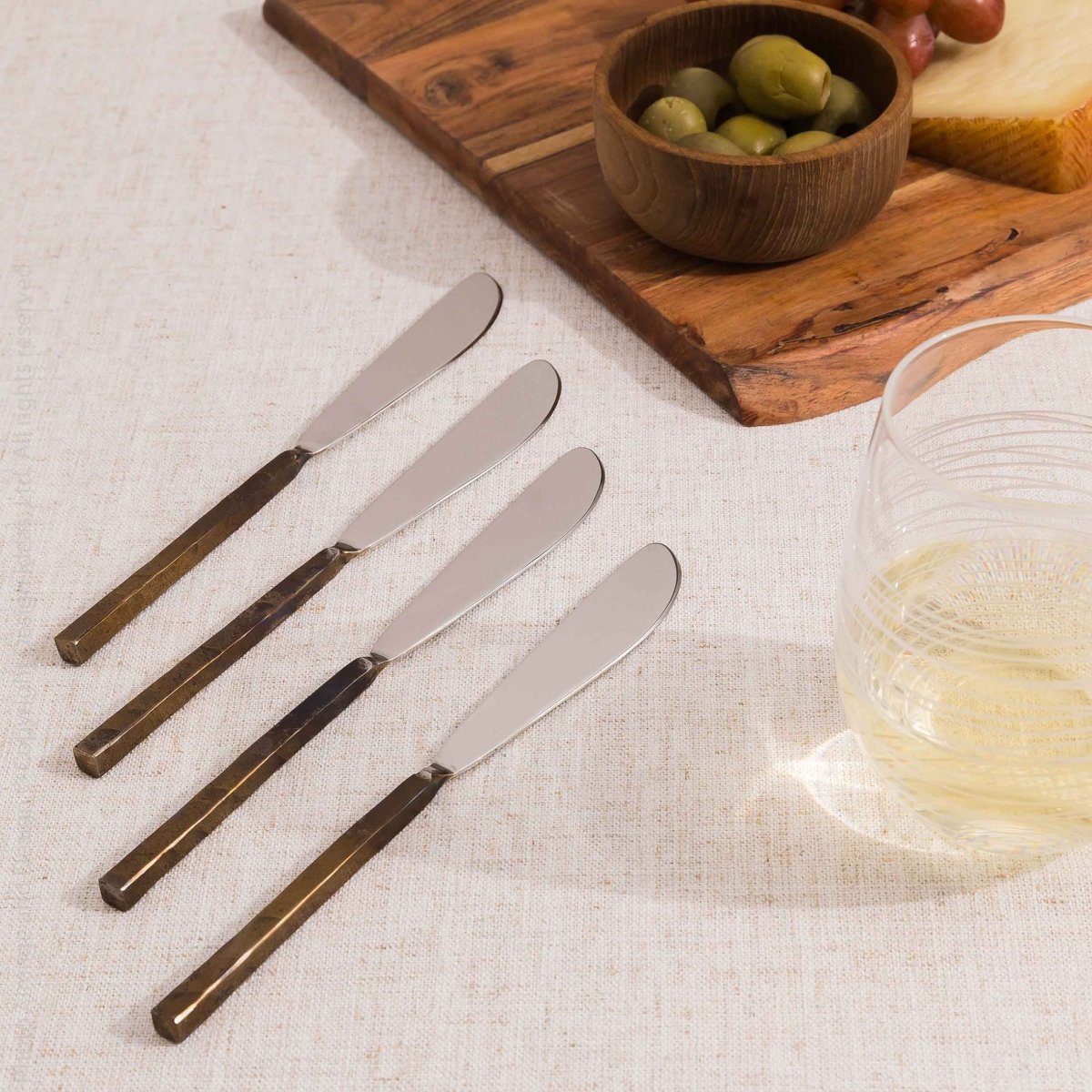 texxture Rayburn™ Hand - forged Steel Spreaders, Set of 4