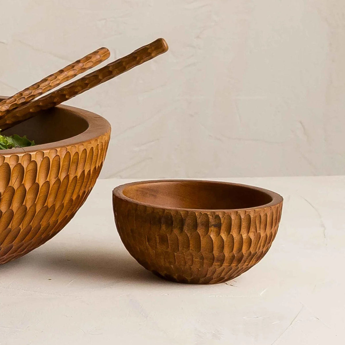 texxture Rocklynn™ Mango Wood Salad Bowl, 6 Inc