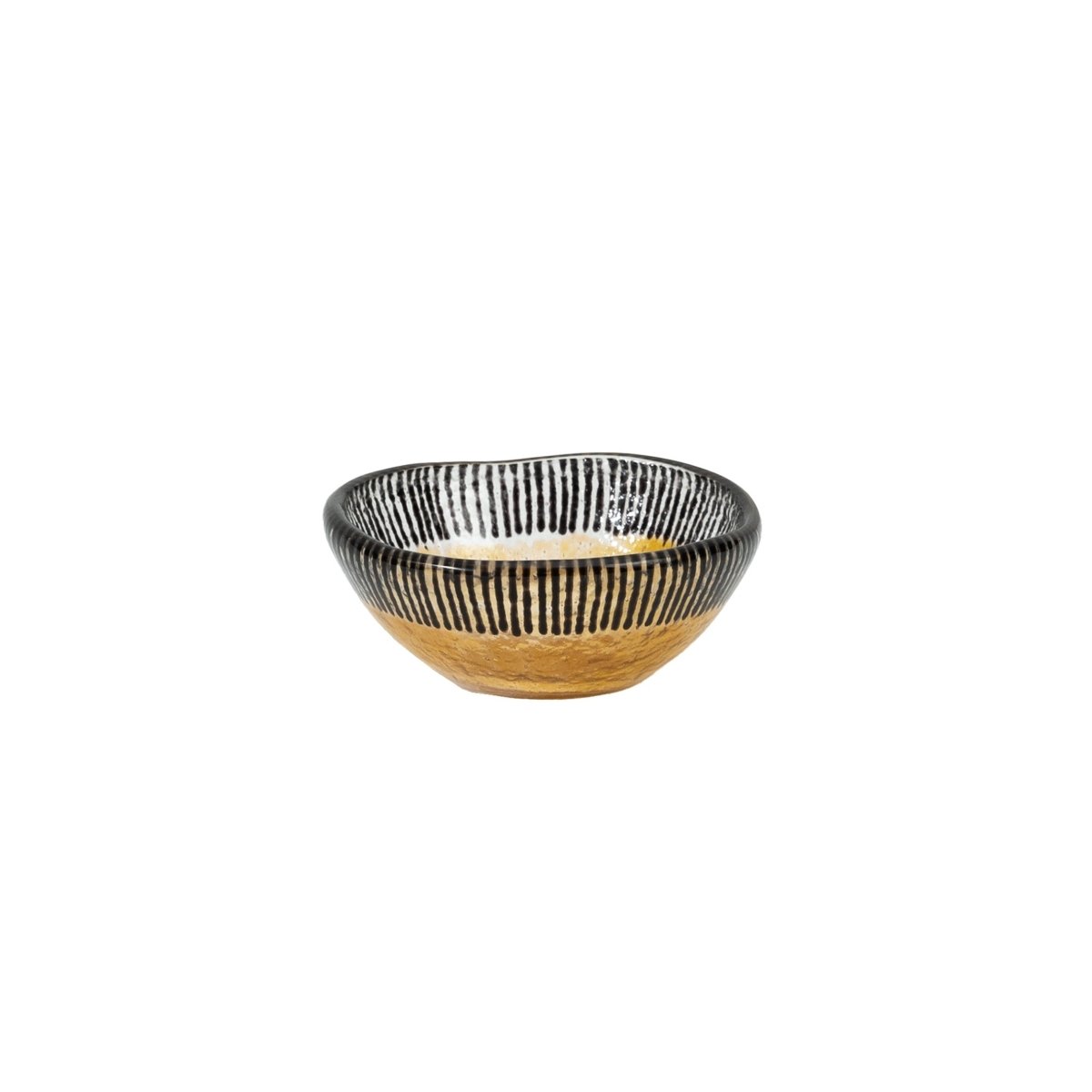 texxture Serengeti™ Hand - Blown Glass Bowl - 3.5 Inch Petite Serving Dish