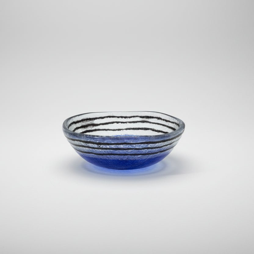 texxture Serengeti™ Hand - Blown Glass Bowl - 4.7 Inch Colorful Serving Dish