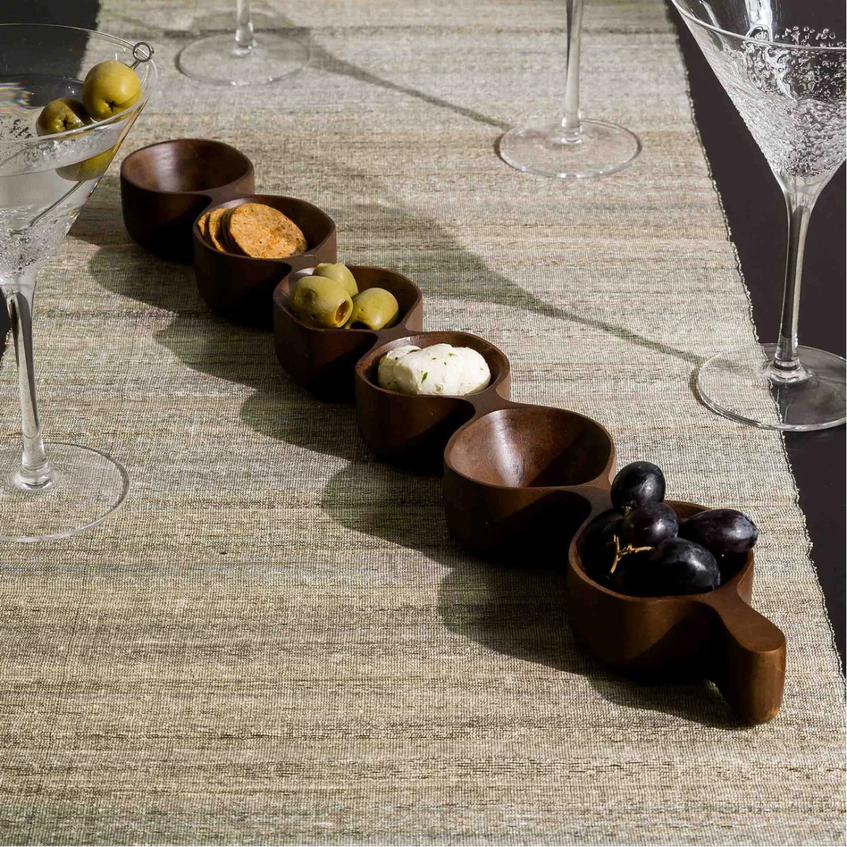 texxture Serra™ Mango Wood Long Serving Platter