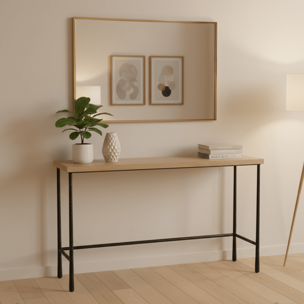 texxture Valea™ Mango Wood Console Table - 57"