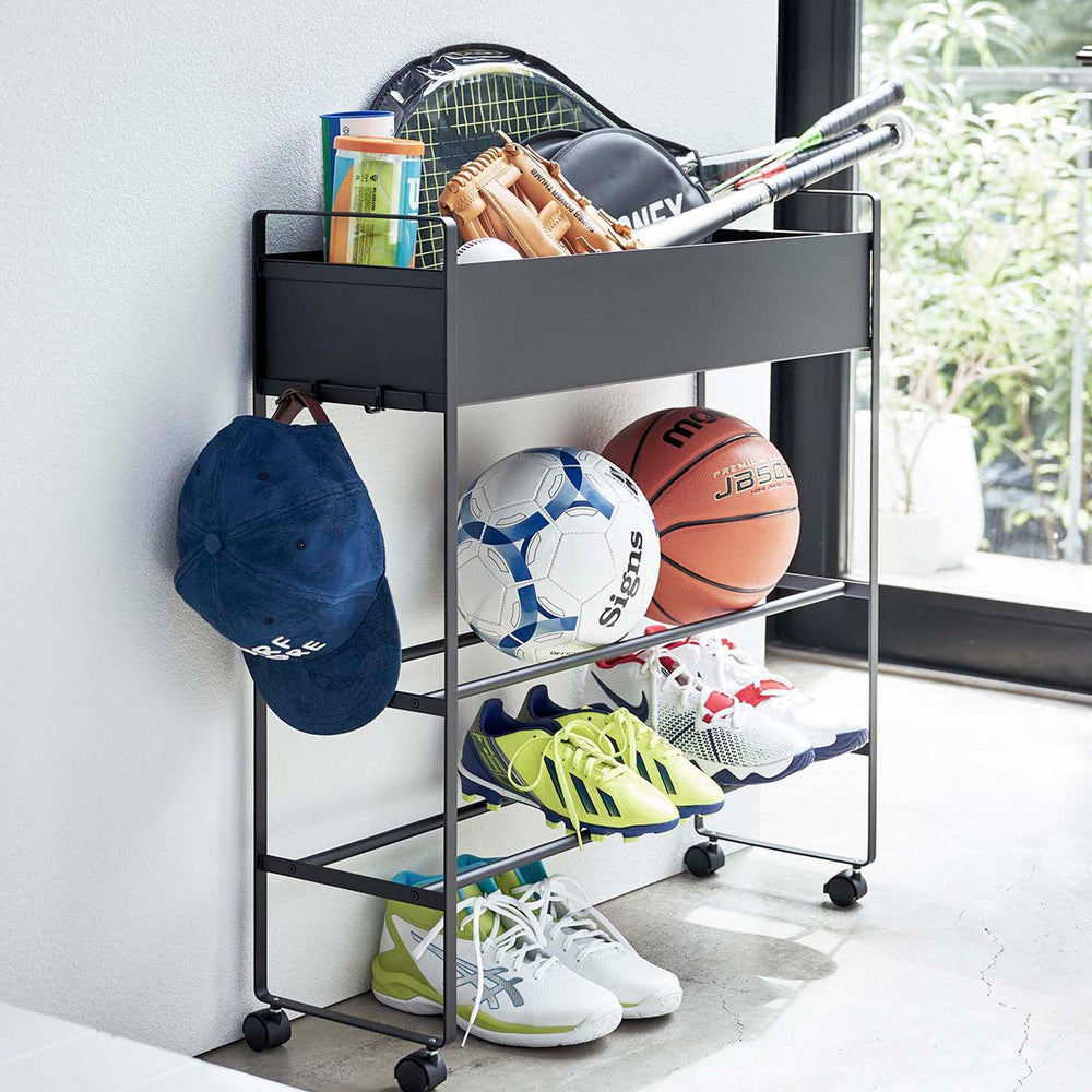 
                      
                        Entryway Storage Cart & Shoe Rack, 29.33" H
                      
                    