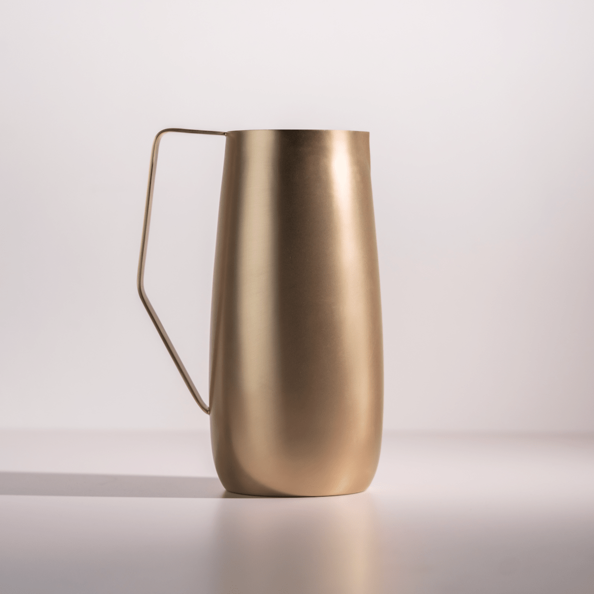 The Collective Artisan Brass Pitcher | 64 oz Handcrafted Lead - Free Brass Serving Pitcher