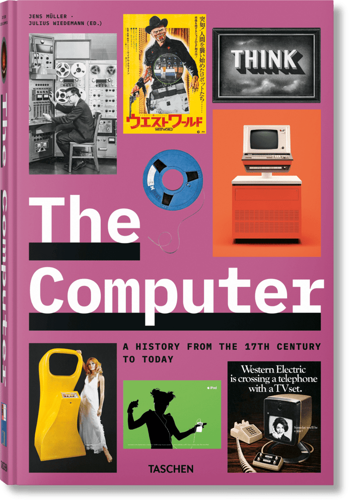 TASCHEN The Computer. A History from the 17th Century to Today (German, French, English) - lily & onyx
