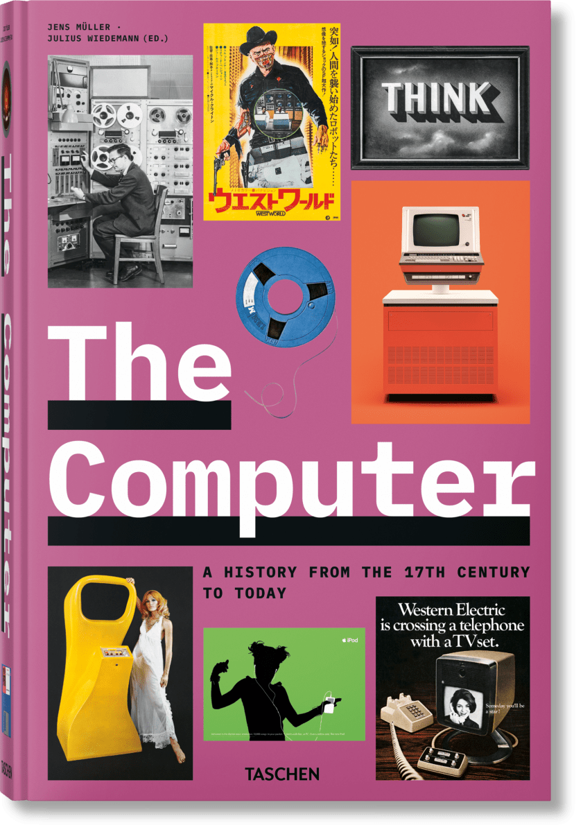 TASCHEN The Computer. A History from the 17th Century to Today (German, French, English) - lily & onyx
