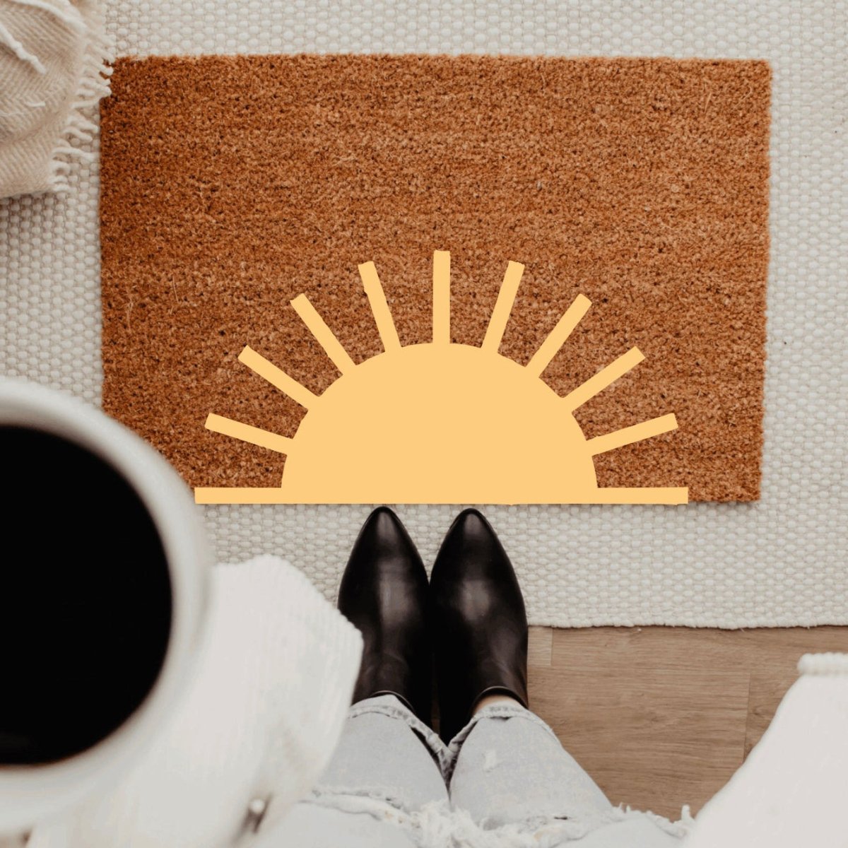 The Doormat Co. Boho Sun Doormat