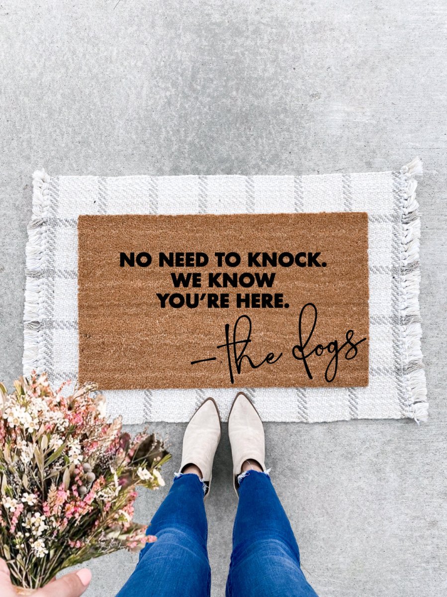 The Doormat Co. No Need To Knock Doormat