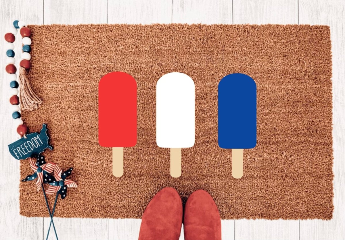 The Doormat Co. Popsicle Trio Doormat