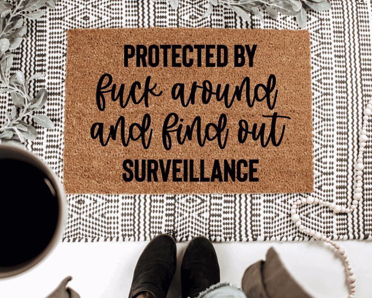 The Doormat Co. Protected By… Doormat