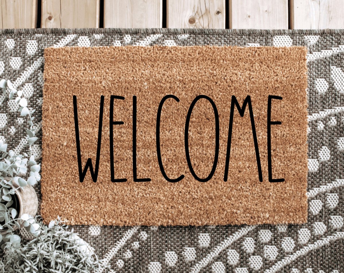 The Doormat Co. Welcome Doormat