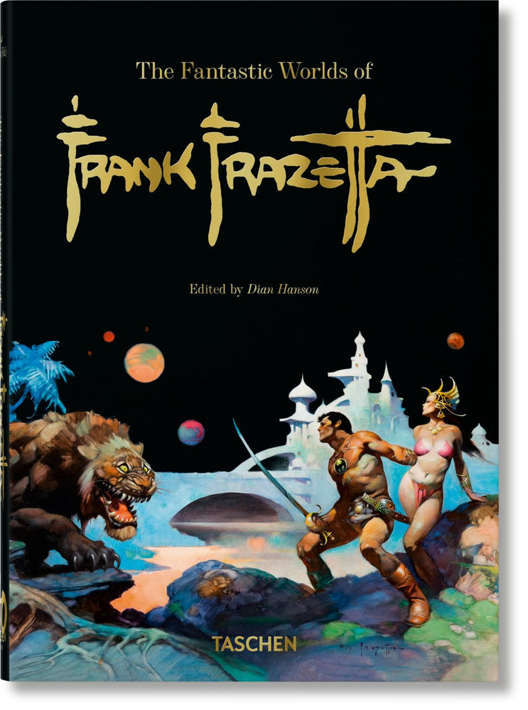 TASCHEN The Fantastic Worlds of Frank Frazetta. 40th Ed. (German, French, English) - lily & onyx