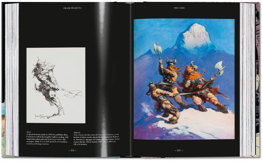 
                      
                        TASCHEN The Fantastic Worlds of Frank Frazetta. 40th Ed. (German, French, English)
                      
                    