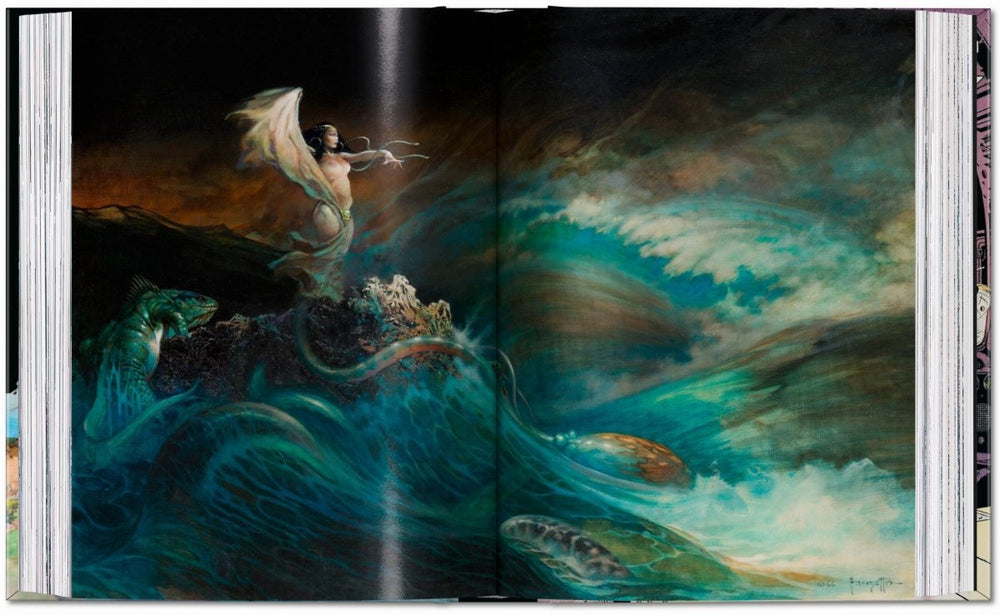 
                      
                        TASCHEN The Fantastic Worlds of Frank Frazetta. 40th Ed. (German, French, English)
                      
                    