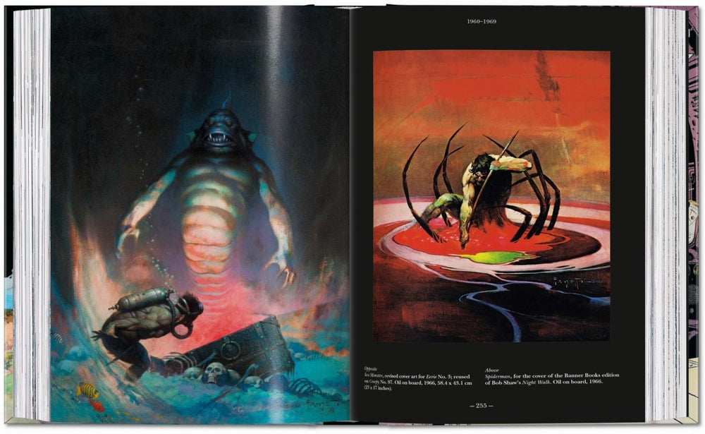 
                      
                        TASCHEN The Fantastic Worlds of Frank Frazetta. 40th Ed. (German, French, English)
                      
                    