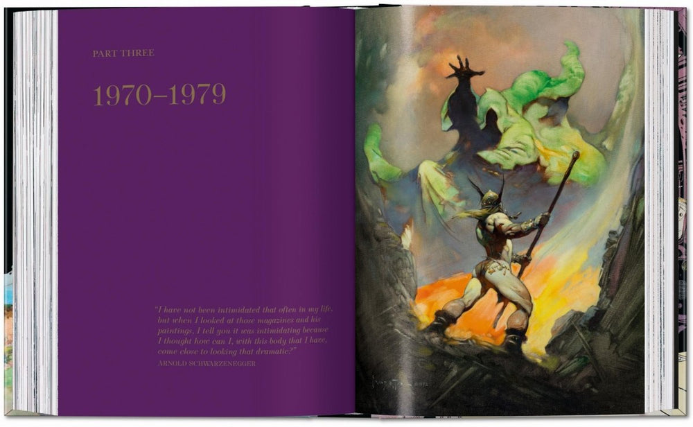
                      
                        TASCHEN The Fantastic Worlds of Frank Frazetta. 40th Ed. (German, French, English)
                      
                    