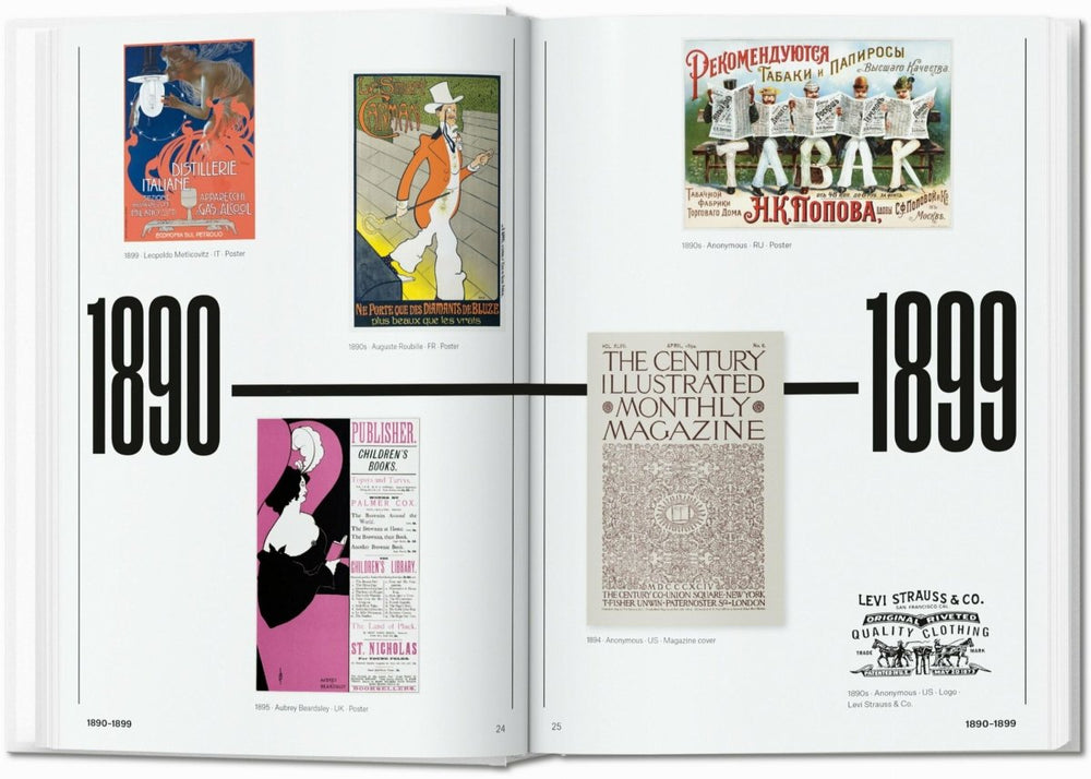 TASCHEN The History of Graphic Design. 40th Ed. (German, French, English) - lily & onyx