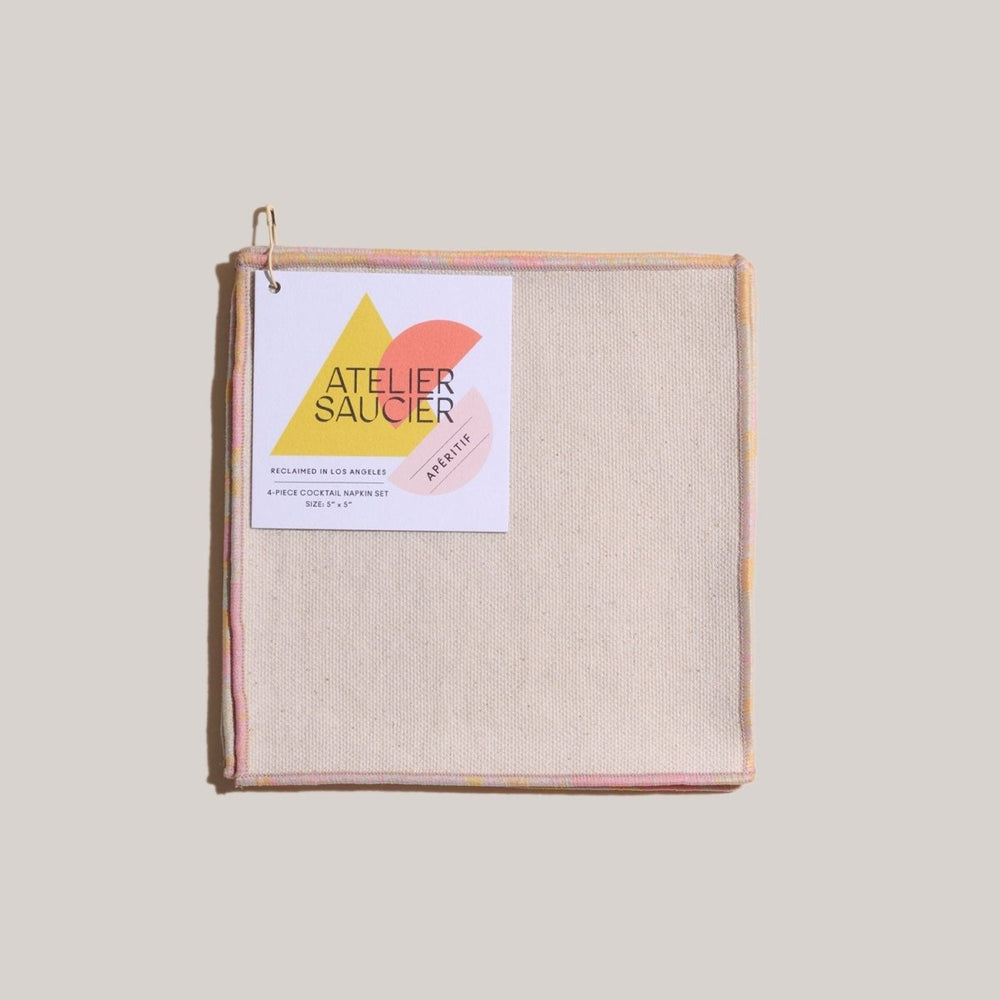 
                      
                        ATELIER SAUCIER The Hummingbird Cocktail Napkins | Set of 4 - lily & onyx
                      
                    