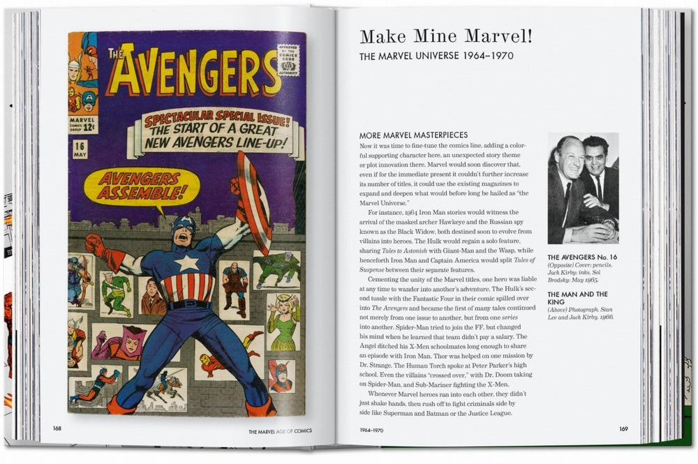 
                      
                        TASCHEN The Marvel Age of Comics 1961–1978. 40th Ed. (English)
                      
                    