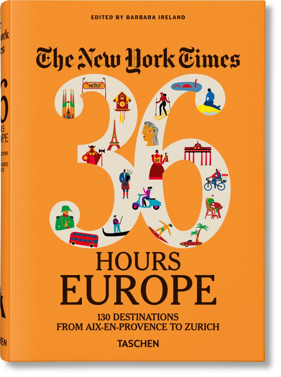 TASCHEN The New York Times 36 Hours. Europe. 3rd Edition (English) - lily & onyx