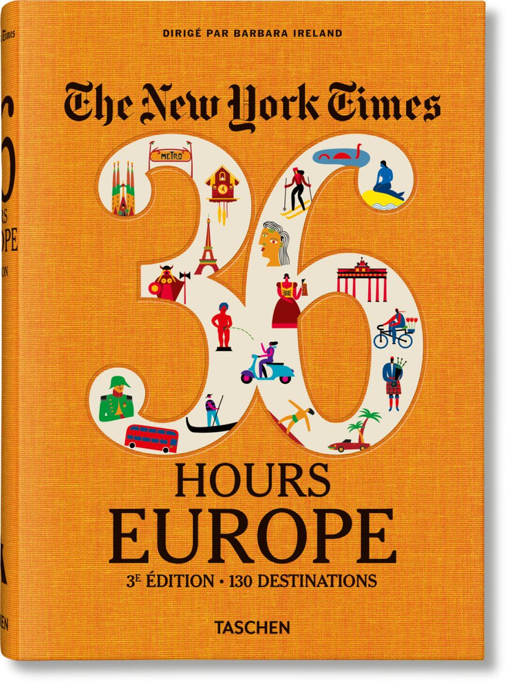 TASCHEN The New York Times 36 Hours. Europe. 3rd Edition (French) - lily & onyx