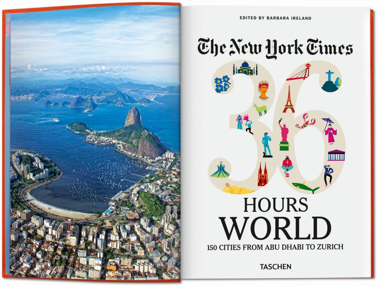 TASCHEN The New York Times 36 Hours. Monde. 150 villes de Abu Dhabi à Zurich (French) - lily & onyx