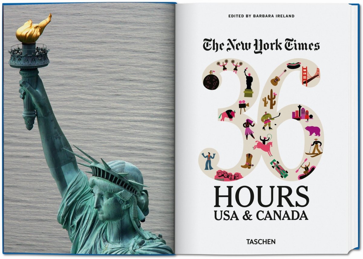 TASCHEN The New York Times 36 Hours. USA & Canada. 3rd Edition (English) - lily & onyx