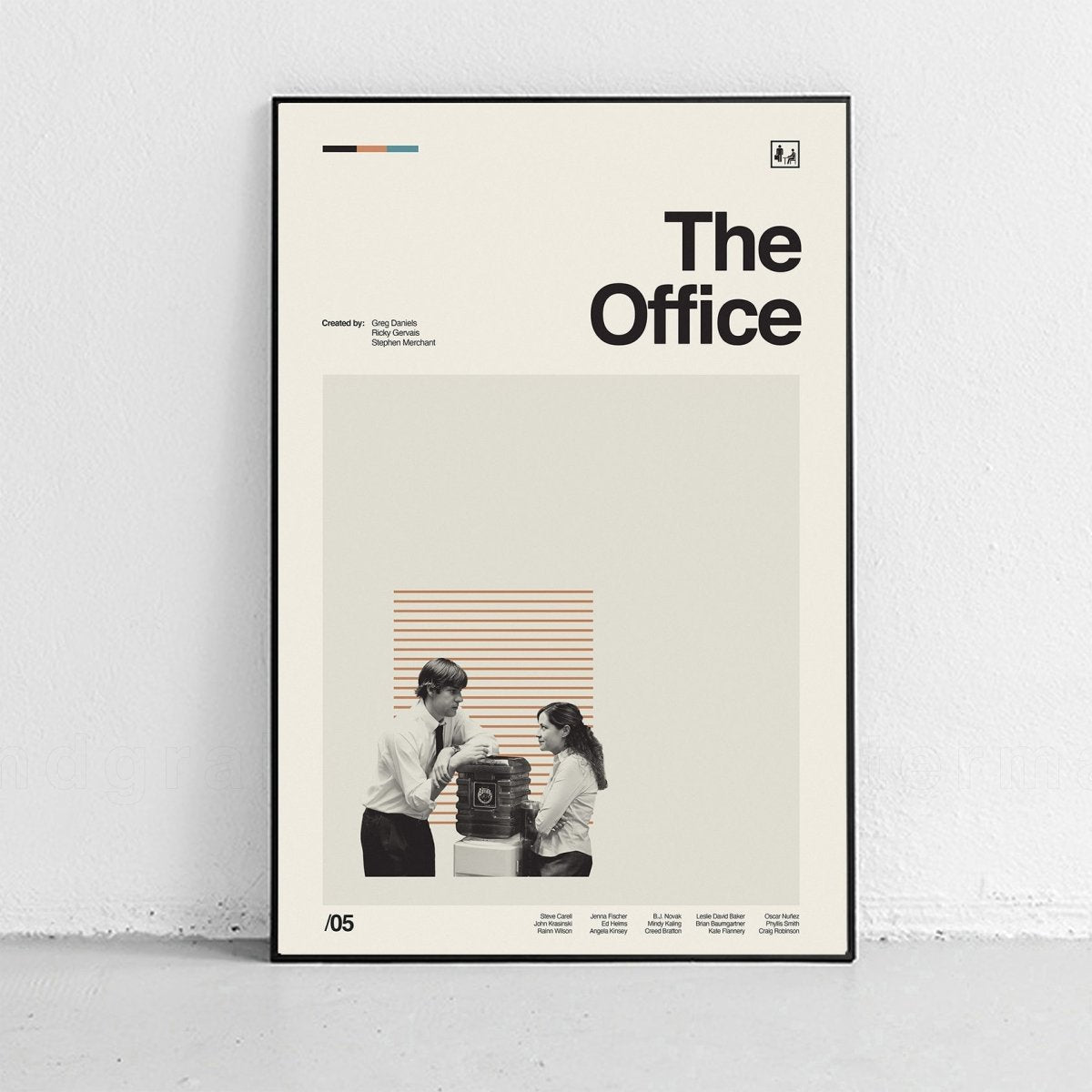 Sandgrain Studio The Office - Jim & Pam - lily & onyx