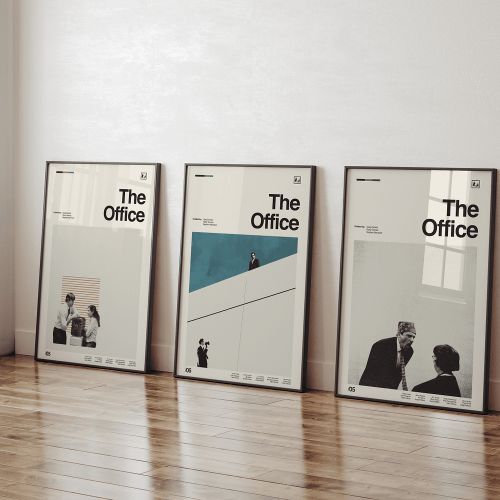 Sandgrain Studio The Office - Jim & Pam - lily & onyx