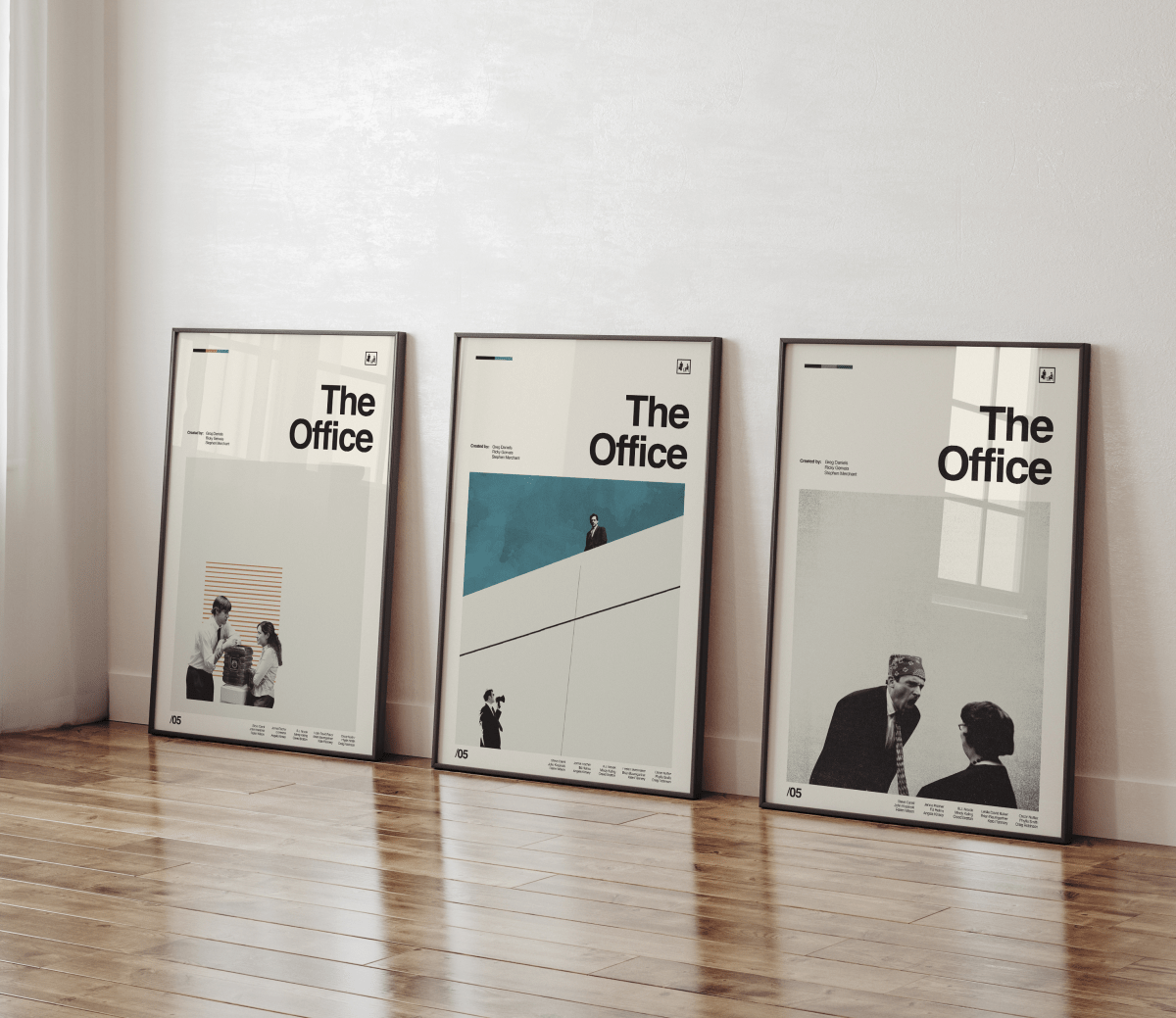 Sandgrain Studio The Office - Jim & Pam - lily & onyx