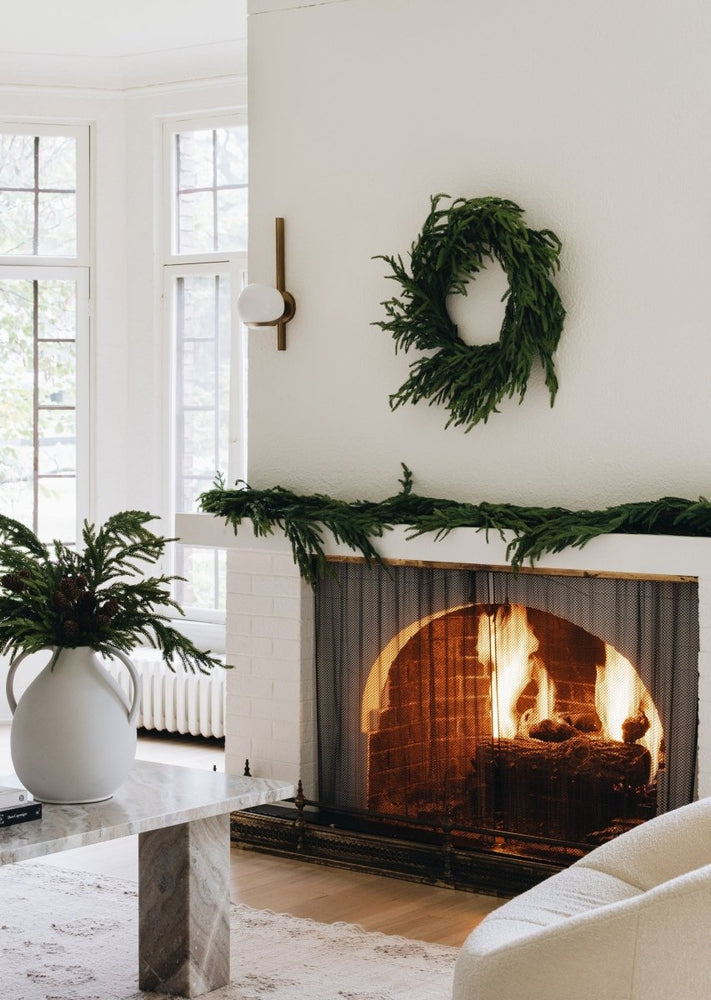 
                      
                        Afloral The Original Real Touch Norfolk Pine Artificial Garland, 60" - lily & onyx
                      
                    