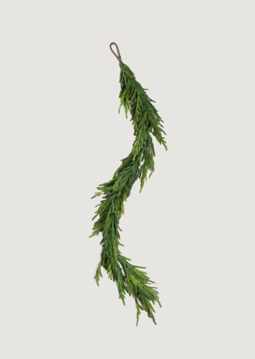 Afloral The Original Real Touch Norfolk Pine Artificial Garland, 60" - lily & onyx