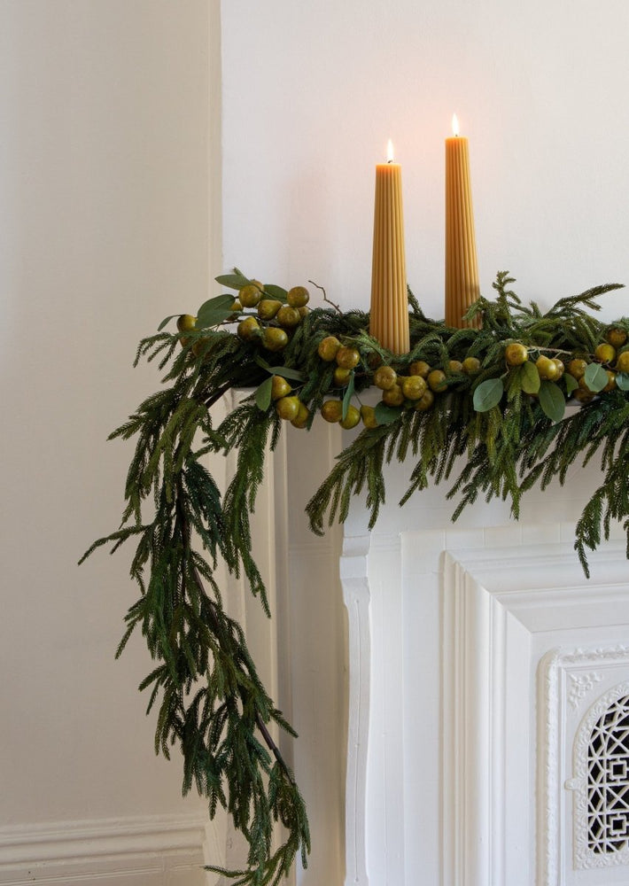 
                      
                        Afloral The Original Real Touch Norfolk Pine Artificial Garland, 60" - lily & onyx
                      
                    