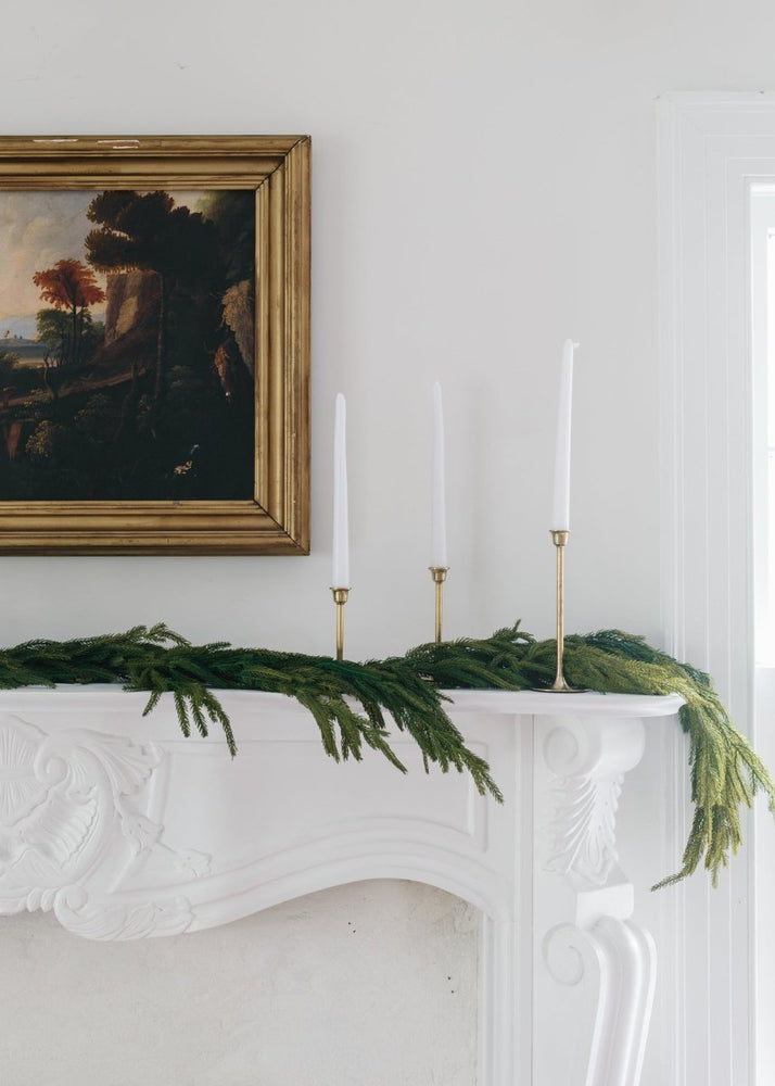 
                      
                        Afloral The Original Real Touch Norfolk Pine Artificial Garland, 60" - lily & onyx
                      
                    