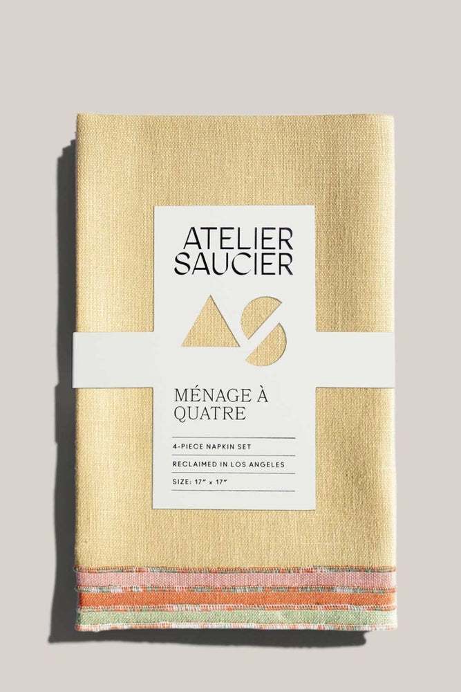 ATELIER SAUCIER The Santa Fe Napkins | Set of 4 - lily & onyx