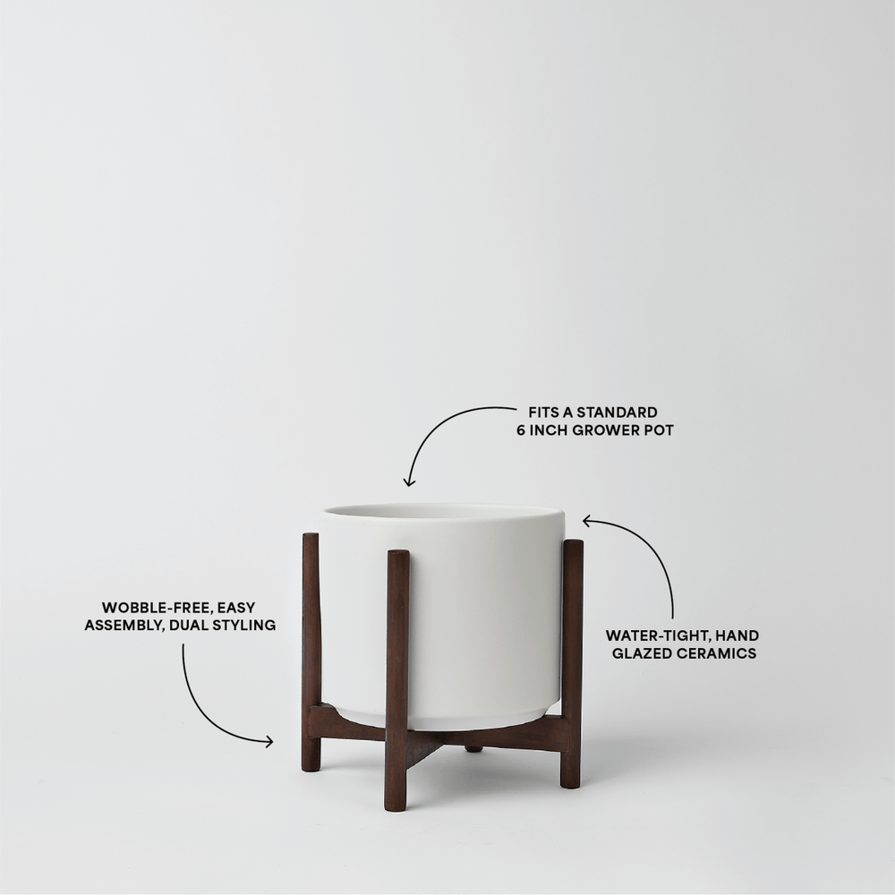 
                      
                        LBE Design The Six - Ceramic Cylinder with Stand - lily & onyx
                      
                    