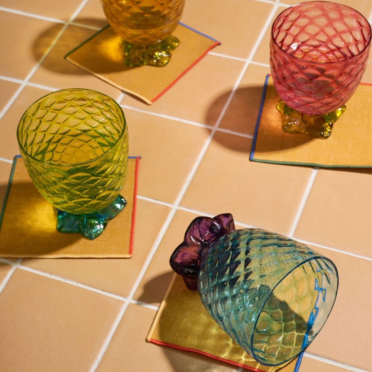 ATELIER SAUCIER The Toucan Cocktail Napkins | Set of 4 - lily & onyx