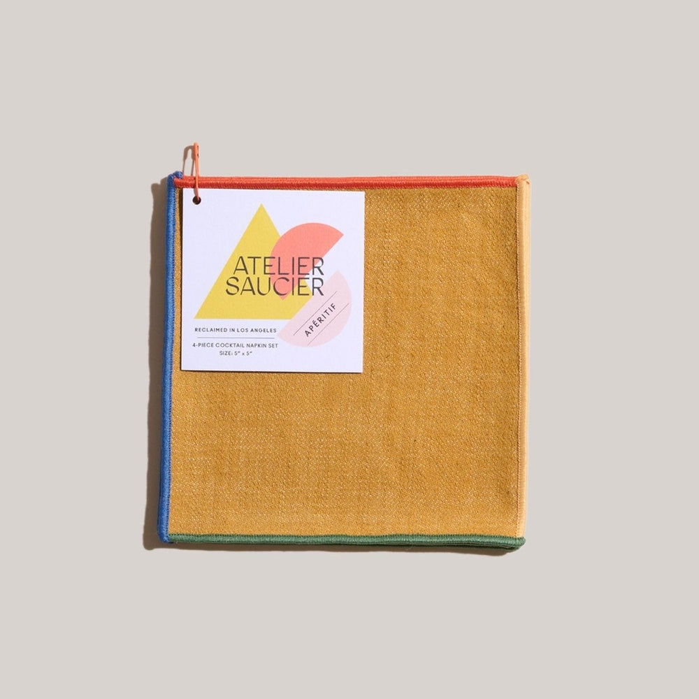 
                      
                        ATELIER SAUCIER The Toucan Cocktail Napkins | Set of 4 - lily & onyx
                      
                    